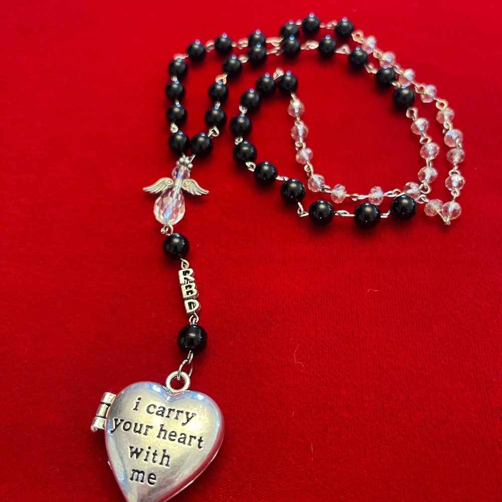 Missing you rosary beads